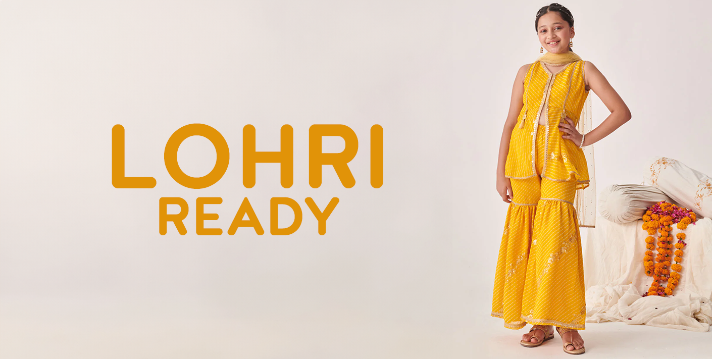 Lohri Ready: The best Sharara Sets to dress your girls this season