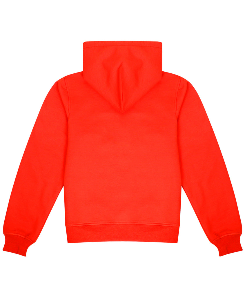 Pspeaches Girls Printed Hooded Sweatshirt (SW-CORAL)