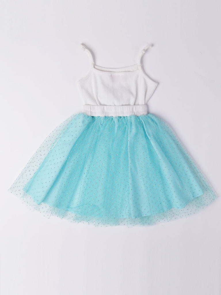 White & Blue Dress (D25001914)