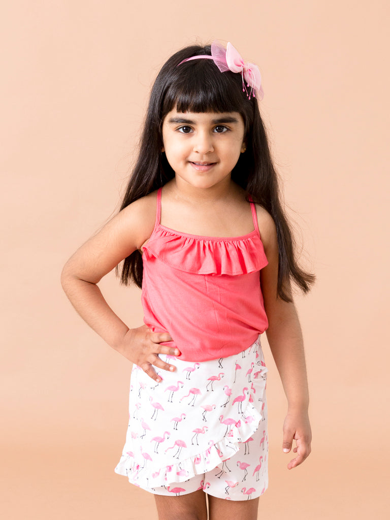 Pspeaches Sh-Flamingo Shorts Set (SH-FLAMINGO)